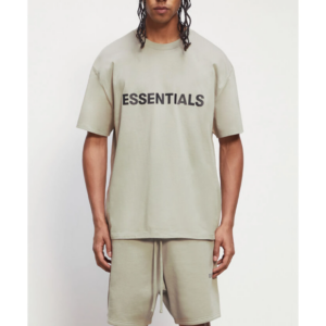 Alternative view of Áo Fear Of God Essentials 3D Silicon Applique Boxy T-Shirt Moss FOG-ES3SABTMSS