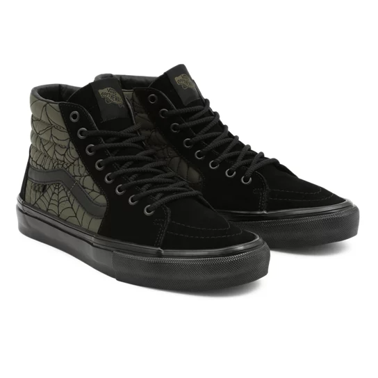 Giày Vans Ben Kadow x Skate Sk8-Hi 'Web' VN0A5FCC89O - Ảnh 3