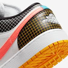 Giày Nike Air Jordan 1 Low MMD BG 'Multi Grid' DH7547-100 - Ảnh 6