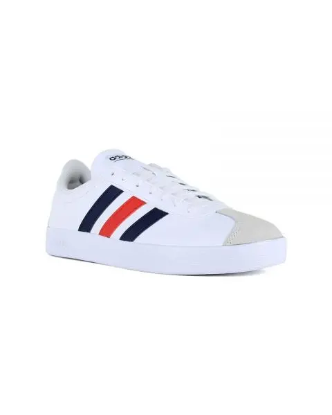 Giày Adidas Neo VL Court 2.0 White Navy Blue DA9884 - Ảnh 4