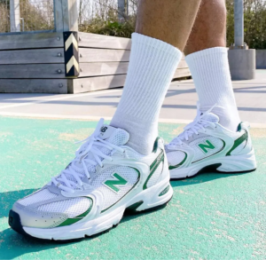 Giay New Balance 530 'White Nightwatch Green' MR530ENG