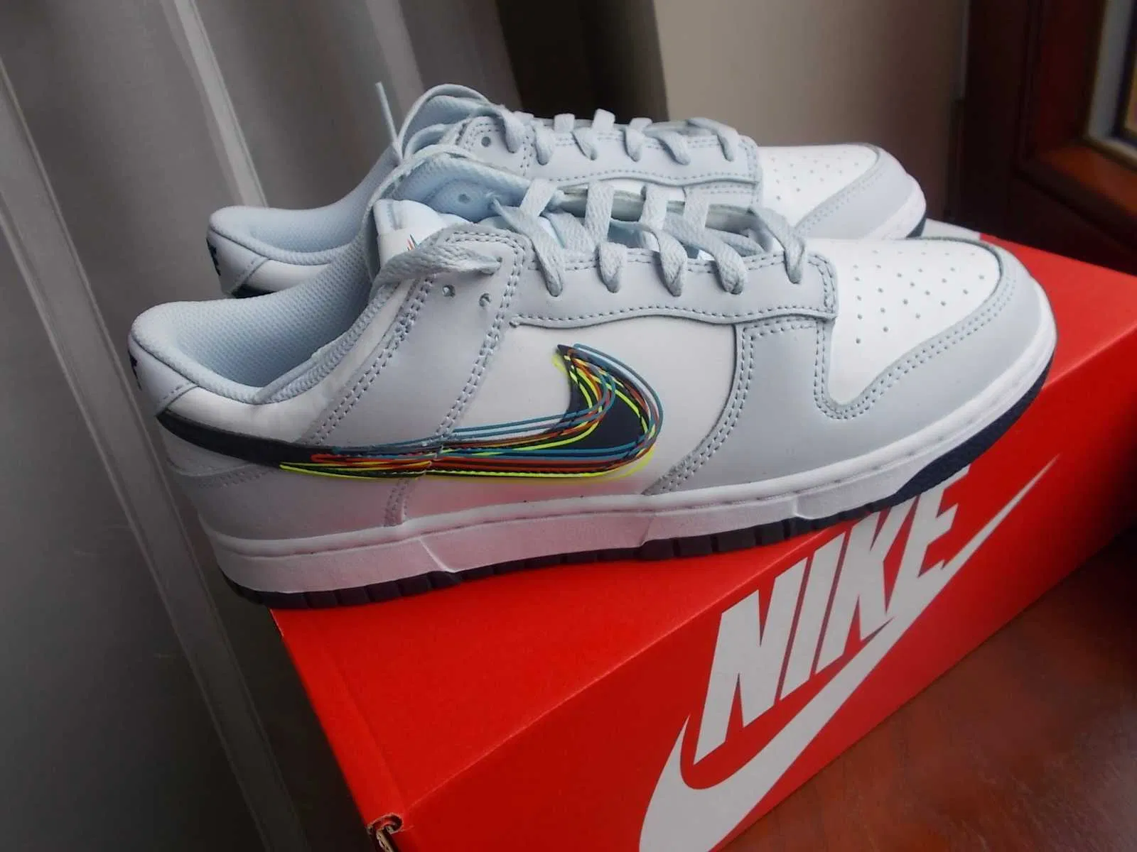 Giày Nike Dunk Low '3D Swoosh' DV6482-100 - Ảnh 6