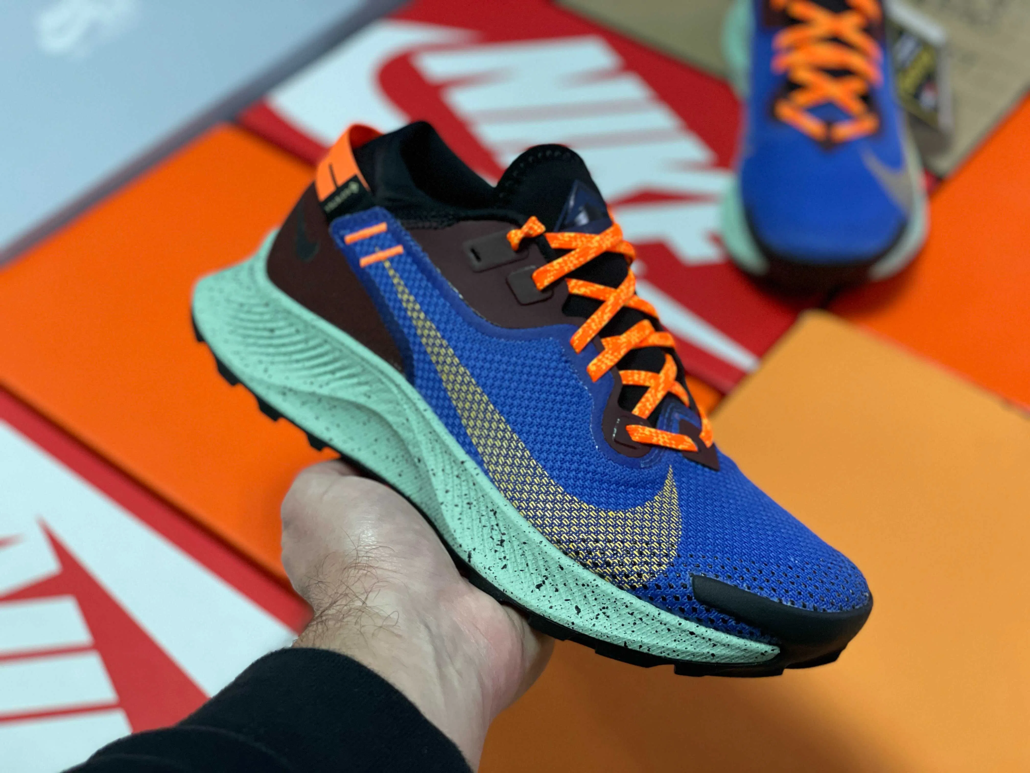 Giày Nike Wmns Pegasus Trail 2 Gore-Tex 'Mystic Dates Blue' CU2018-600 - Ảnh 6