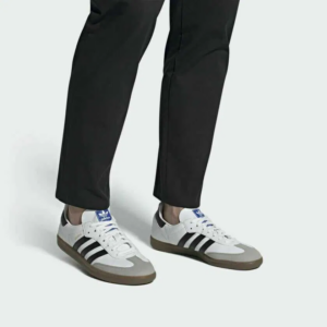 Alternative view of Giày Adidas Samba Vegan 'White Black' H01877