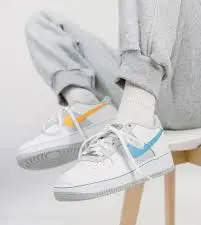 Giay Nike NBA x Air Force 1 '07 LV8 EMB GS '75th Anniversary Spurs' DJ9993-100