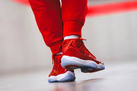 Giày Nike Air Jordan 11 Retro GS 'Win Like '96' 378038-623 - Ảnh 4