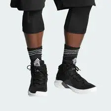 Alternative view of Giày Adidas Pro Bounce 2018 'Core Black' AH2658