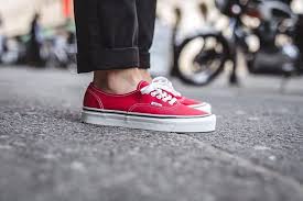 Alternative view of Giày Vans Authentic 44 DX 'Anaheim Factory Racing Red' VN0A38ENMR9