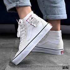 Alternative view of Giày Vans Sk8 Hi Tapered 'DIY White' VN0A4U1624F