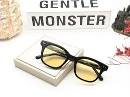 Alternative view of Kính Gentle Monster SOUTH SIDE 01 Yellow