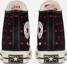 Giày Converse Chuck 70 Crafted With Love High Black Red A01600C - Ảnh 6