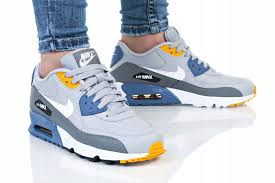 Alternative view of Giày Nike Air Max 90 Leather 'Woft Grey White' 833412-026