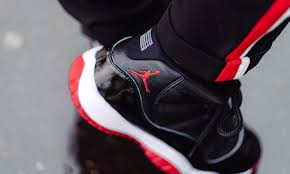 Giày Nike Air Jordan 11 Retro GS 'Bred' 2019 378038-061 - Ảnh 6