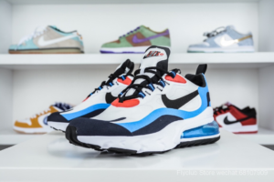 Alternative view of Giày Nike Air Max 270 React 'White Photo Blue' DA2400-100