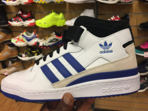 Alternative view of Giày Adidas Forum Mid 'White Royal Blue' FY6796