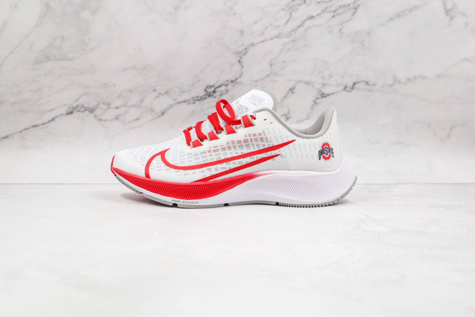 Giày Nike Air Zoom Pegasus 37 'Ohio State' CZ5385-100 - Ảnh 4