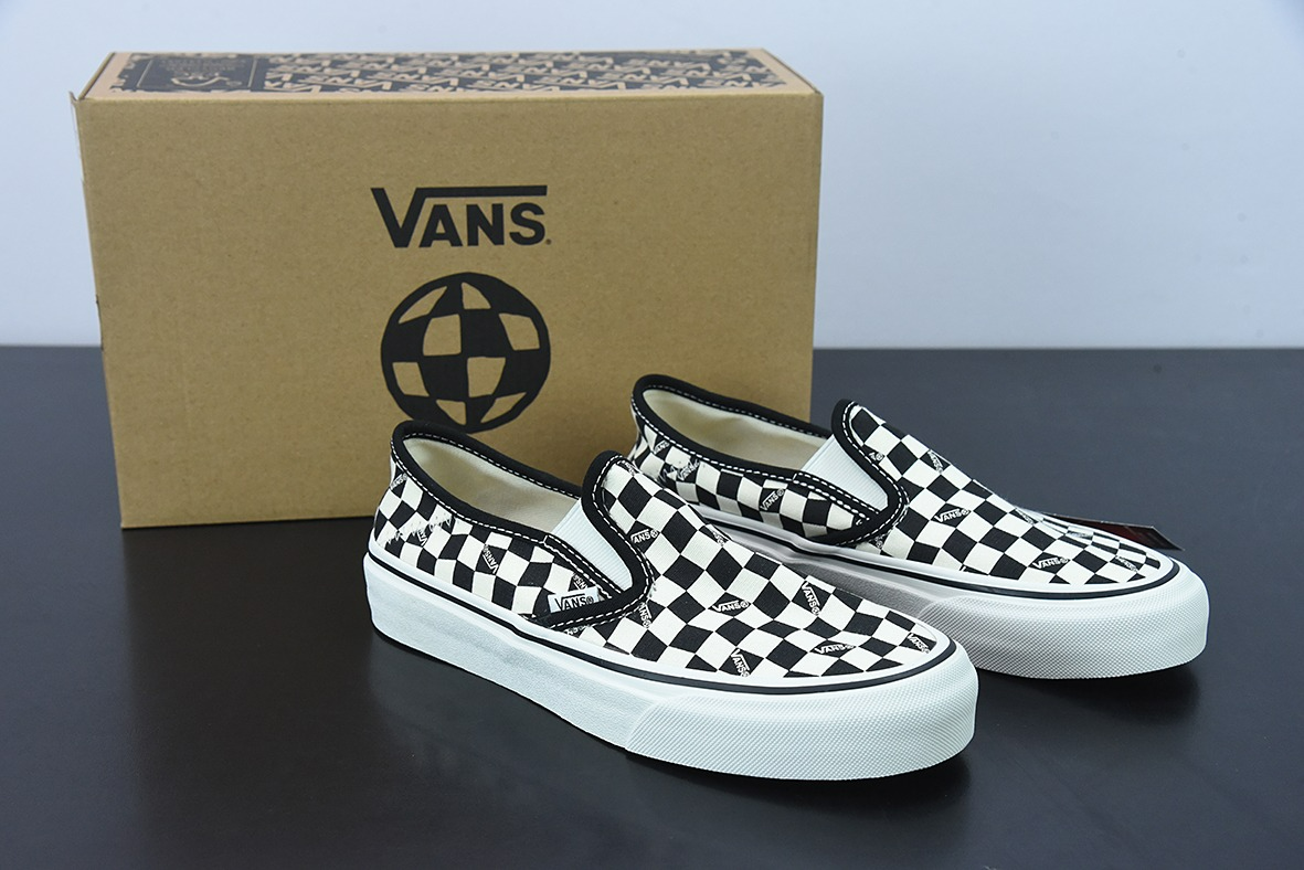 Giày Vans Slip-On VR3 SF 'Checkerboard' VN0A4BX81KP - Ảnh 6