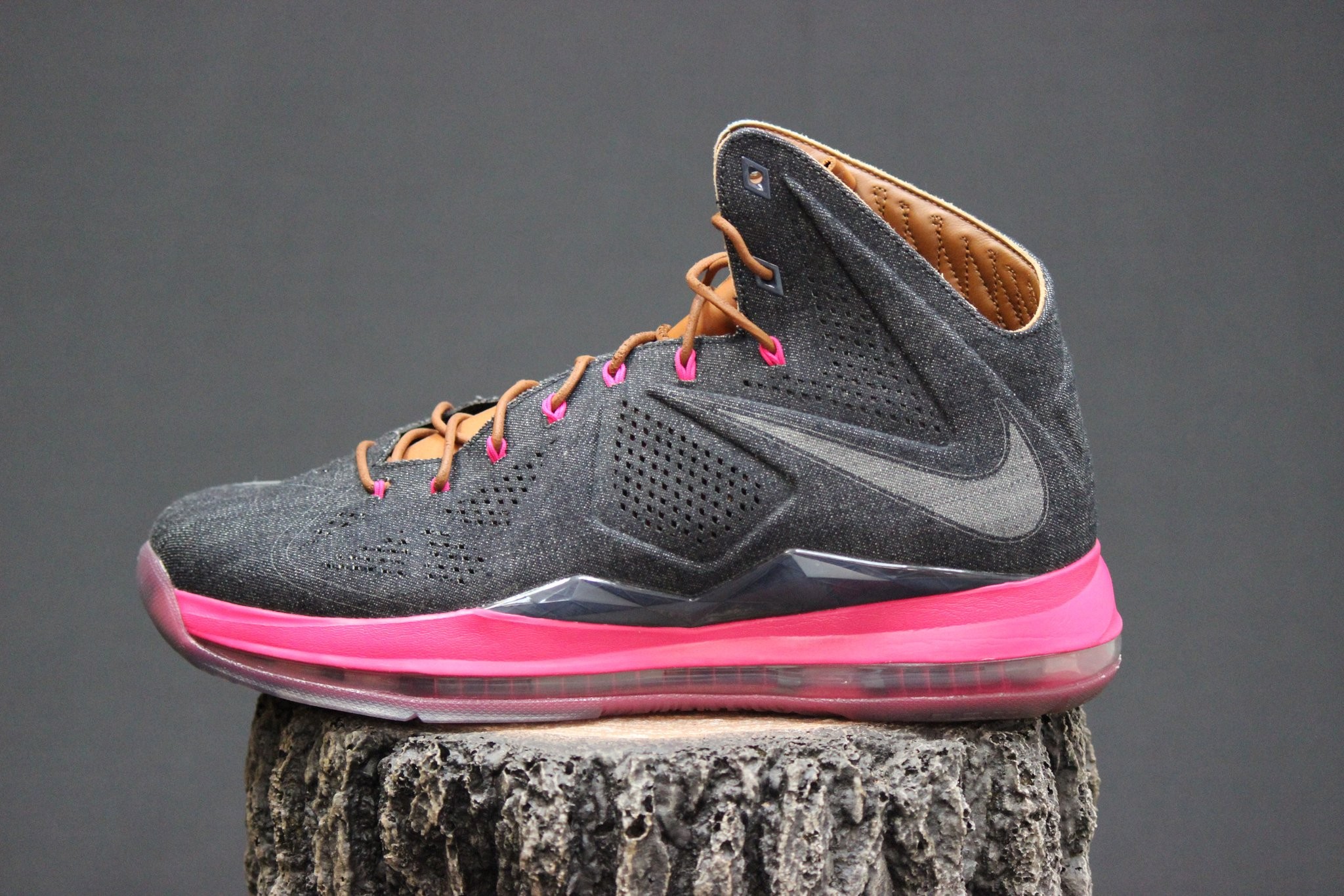 Giày Nike LeBron 10 EXT Denim QS 'Denim' 597806-400 - Ảnh 6