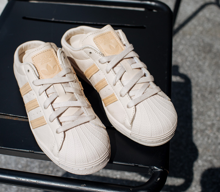 Giày Adidas Superstar Mule Ivory 'Pink Slip On' G58357 - Ảnh 3