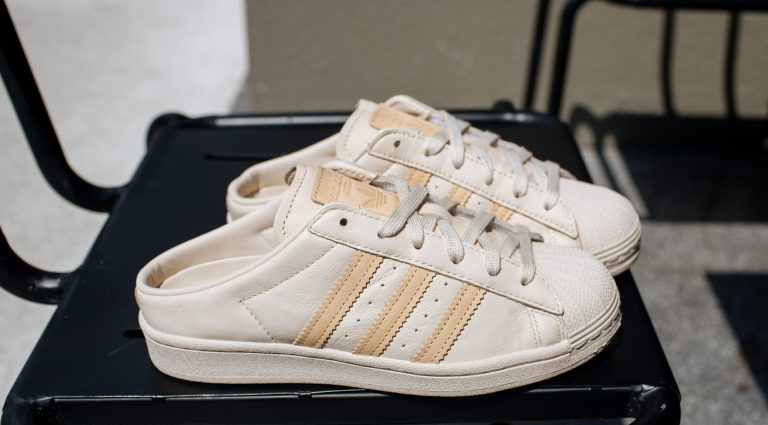 Giày Adidas Superstar Mule Ivory 'Pink Slip On' G58357 - Ảnh 5