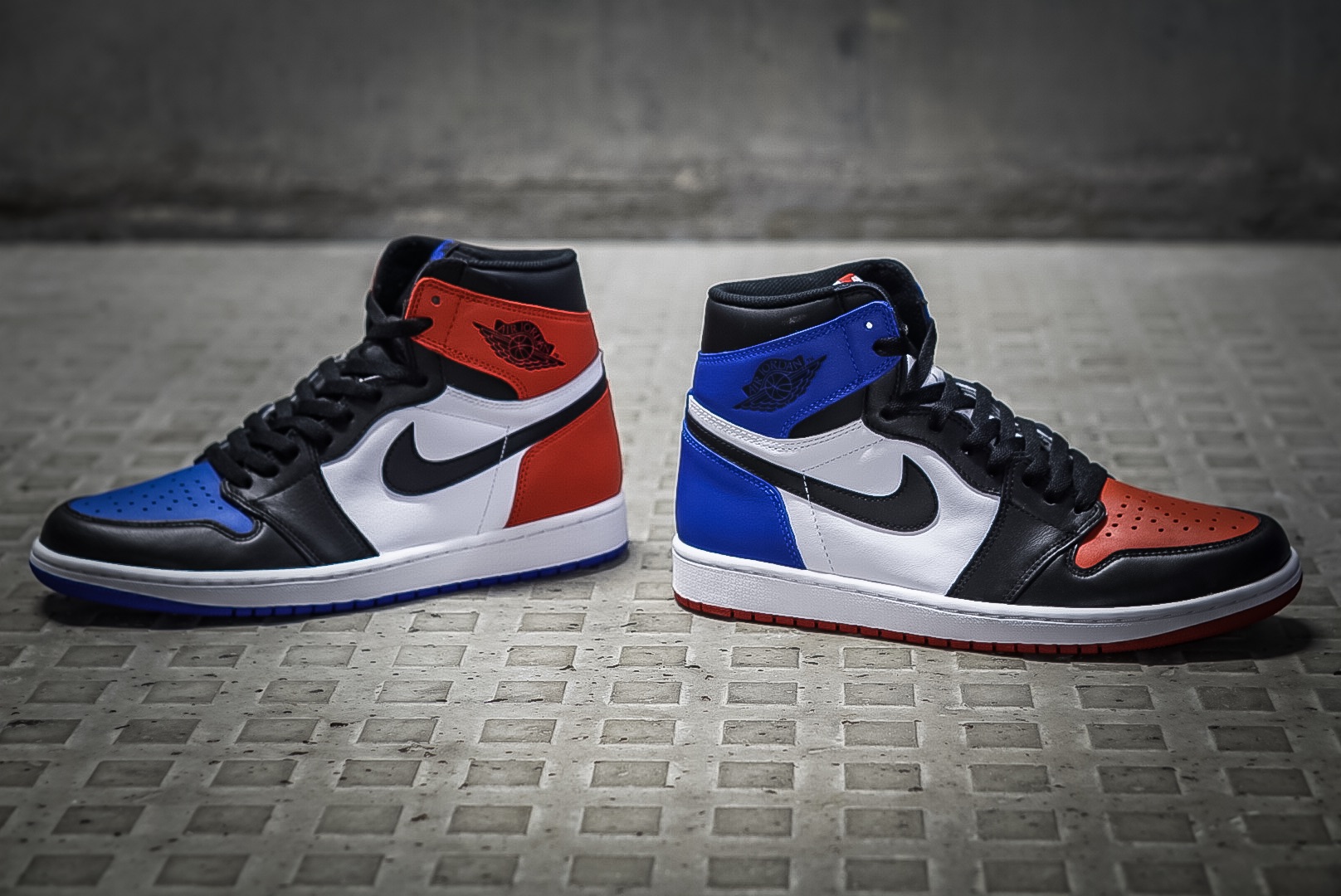 Giày Nike Air Jordan 1 Retro Top 3 555088-026 - Ảnh 3