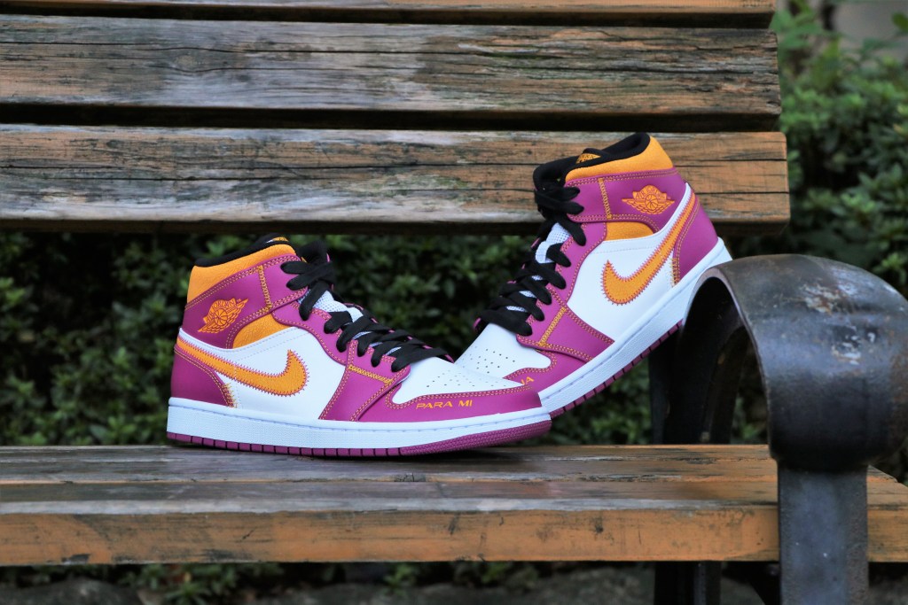 Giày Nike Air Jordan 1 Mid Day of the Dead 'Día de Muertos' DC0350-100 - Ảnh 5