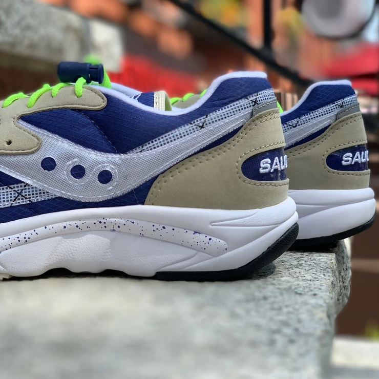 Giày Saucony Aya 'Blue Neon' S70460-4 - Ảnh 5