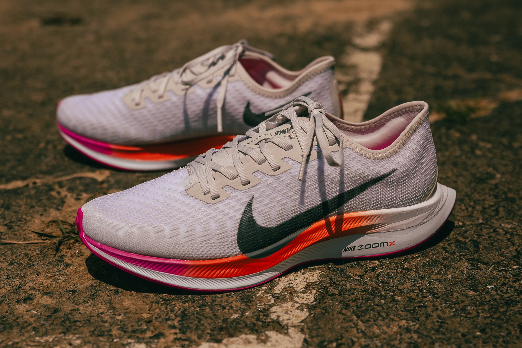 Giày Nike Zoom Pegasus Turbo 2 White Smoke Grey AT8242-009 - Ảnh 3