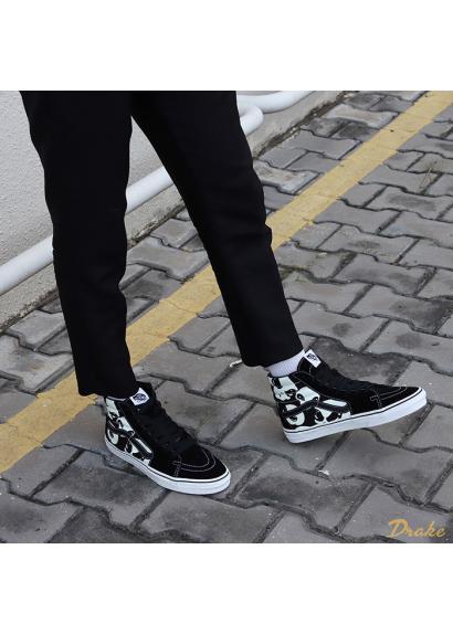 Giày Vans SK8-Hi Alien Ghosts VN0A4BV6TB1 - Ảnh 2