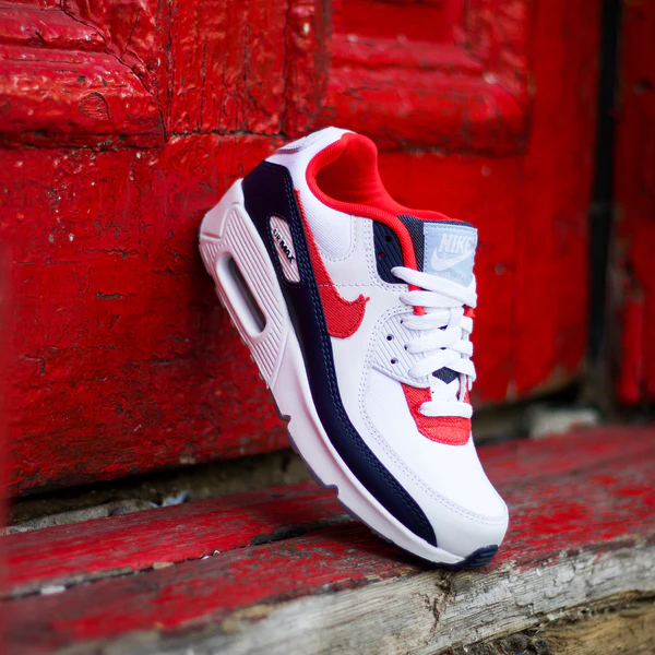 Giày Nike Air Max 90 GS 'USA Denim' DJ5177-100 - Ảnh 2