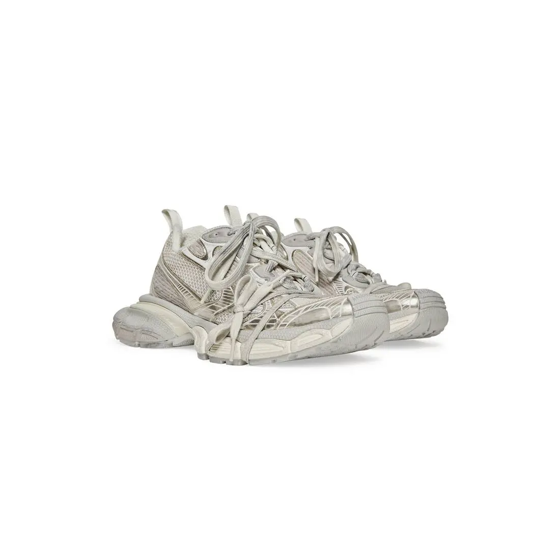Giay Balenciaga x Adidas 3xl Trainers 'Grey' 734734-W3XL4-9191
