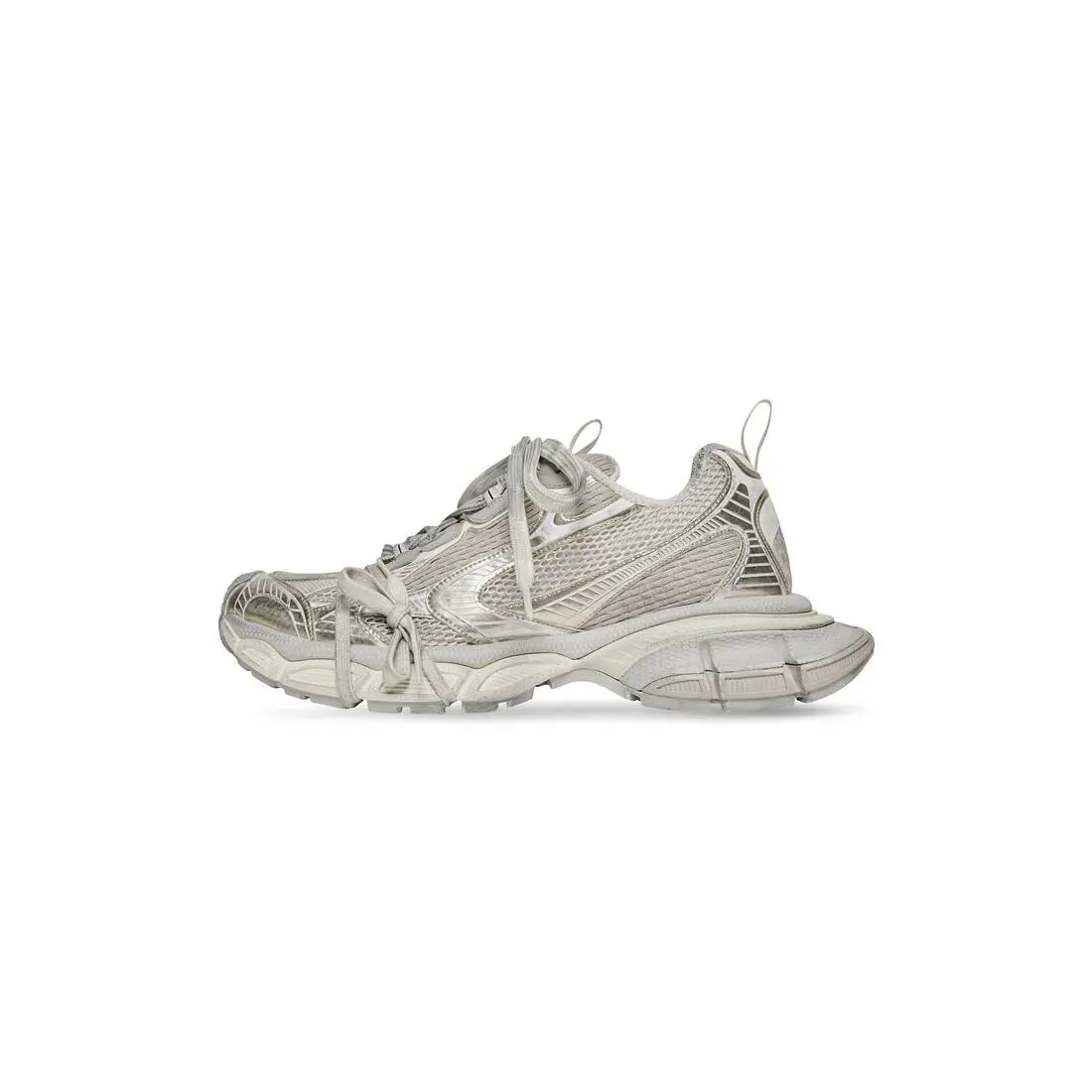 Giay Balenciaga x Adidas 3xl Trainers 'Grey' 734734-W3XL4-9191
