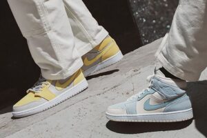 Alternative view of Giày Nike Air Jordan 1 Mid SE 'Tan Grey' DA4666-001
