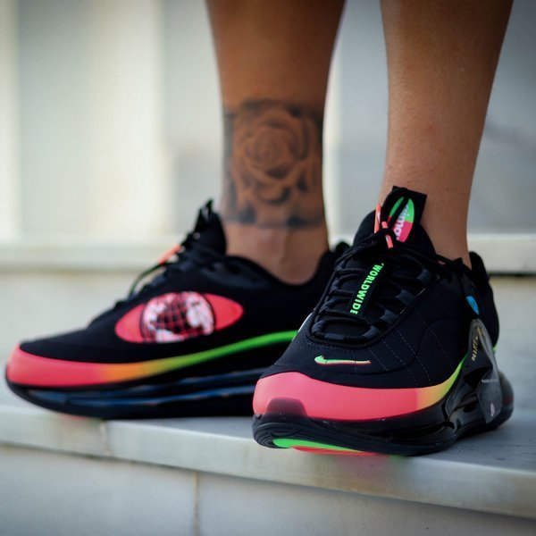 Giày Nike Air Max 720 818 'Worldwide Pack Black' CT1282-001 - Ảnh 3