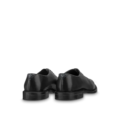 Giày Louis Vuitton Vendome Flex Derbies Black 1A9A8V - Ảnh 2