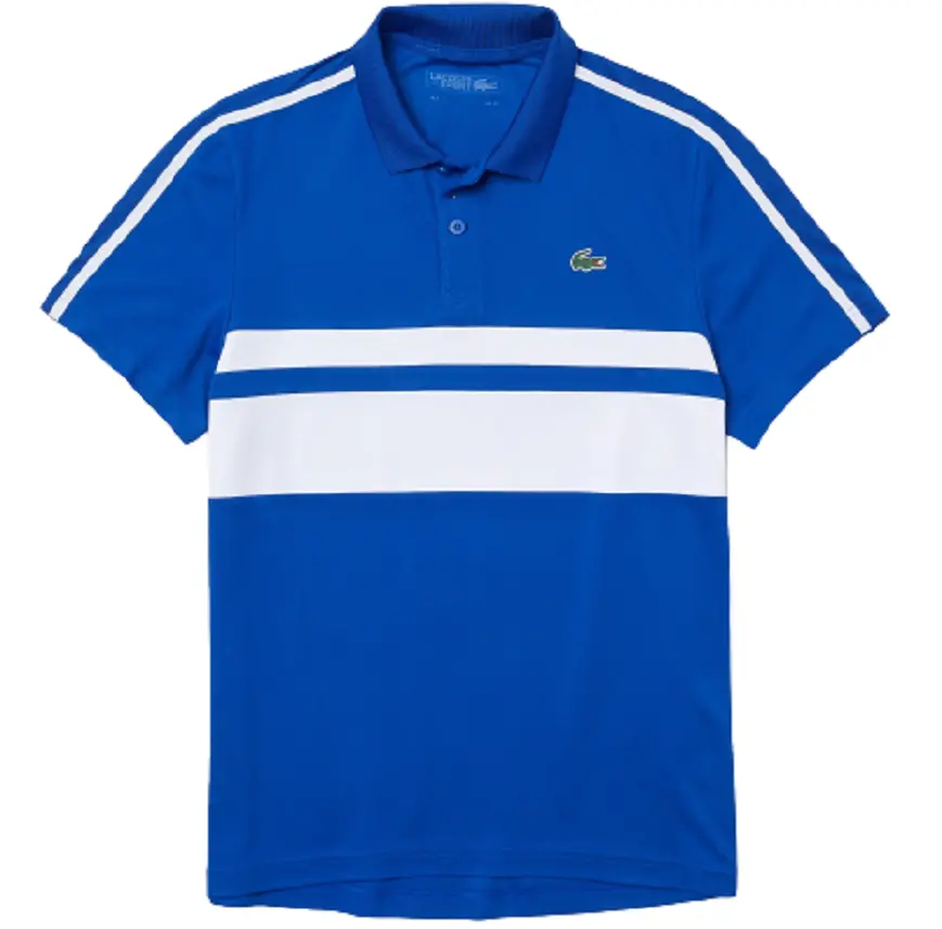 Áo Lacoste SPORT Contrast Stripes Ultra Dry Polo Shirt DH9605-S21