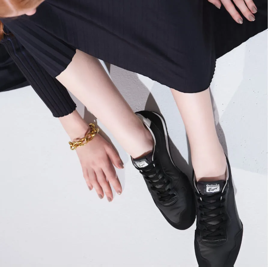 Giay Onitsuka Tiger Serrano 'Black White' 1183B886-001