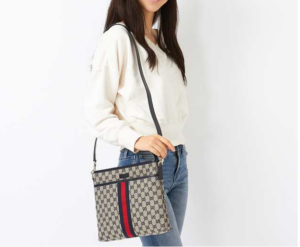 Alternative view of Túi Gucci Shoulder Bag GG Canvas Navy Blue 388926 KY9PZ 4080