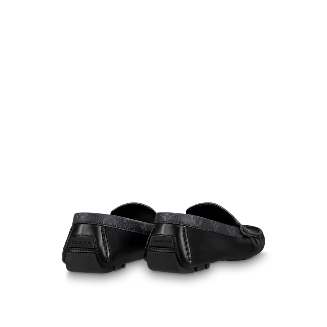 Giày Louis Vuitton Monte Carlo Moccasins 'Black' 1A8F6Z - Ảnh 6