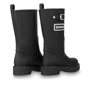 Alternative view of Giày Louis Vuitton Territory Flat Half Boots Black 1A9H8F