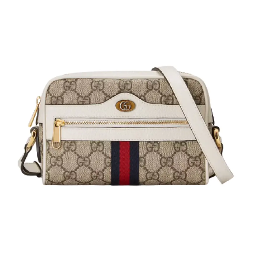 Túi Gucci Ophidia Mini With Web Beige 517350-96IWS-9794