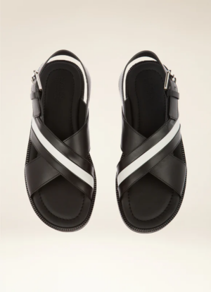 Alternative view of Dép Bally Jamilo 'Black' JAMILO-08