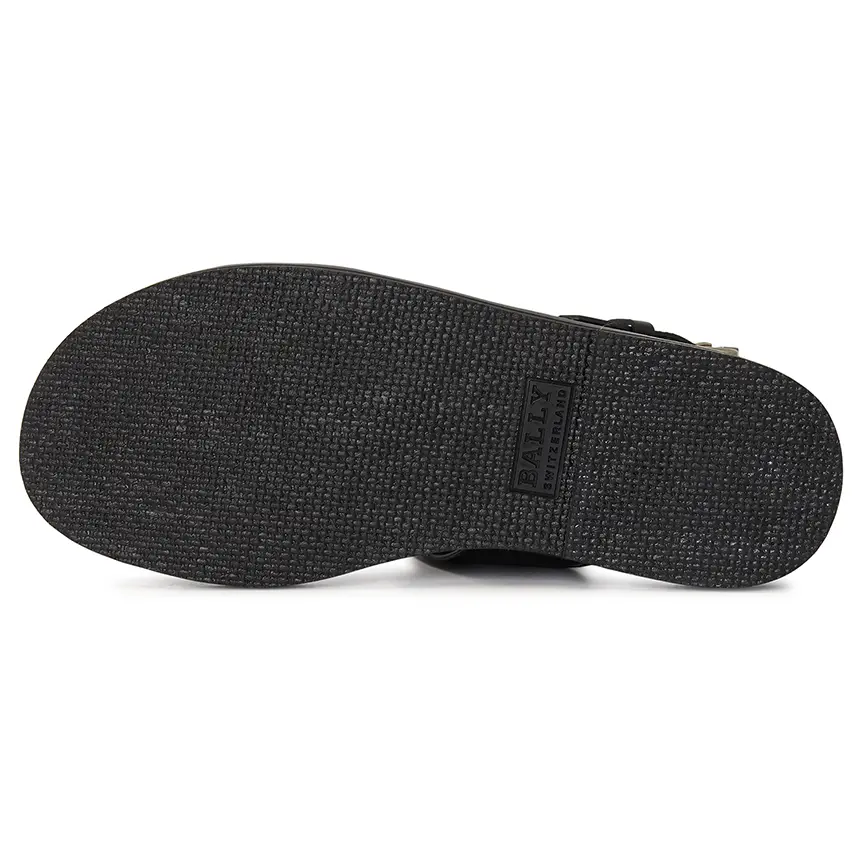 Dép Bally Jawad 'Black' JAWAD-08 - Ảnh 6