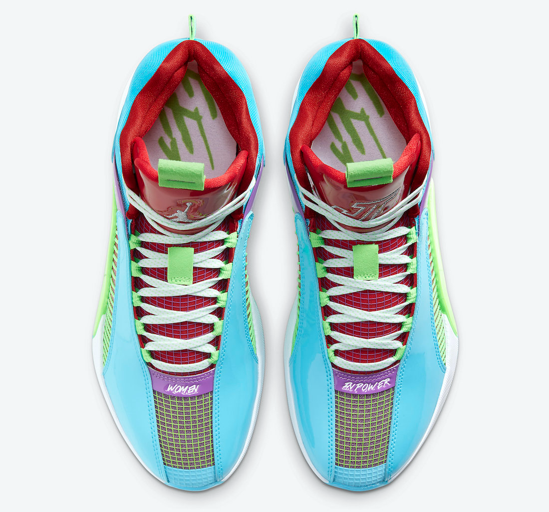 Giày Nike Jayson Tatum x Air Jordan 35 'Greatest Gift' DD3669-400 - Ảnh 2