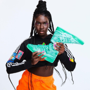 Alternative view of Giày Adidas Jeremy Scott x Forum High 'Dipped Acid Mint' G54993