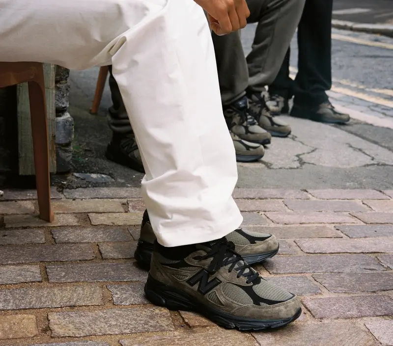 Alternative view of Giày New Balance 990v3 JJJJound 'Brown Black' M990JJ3