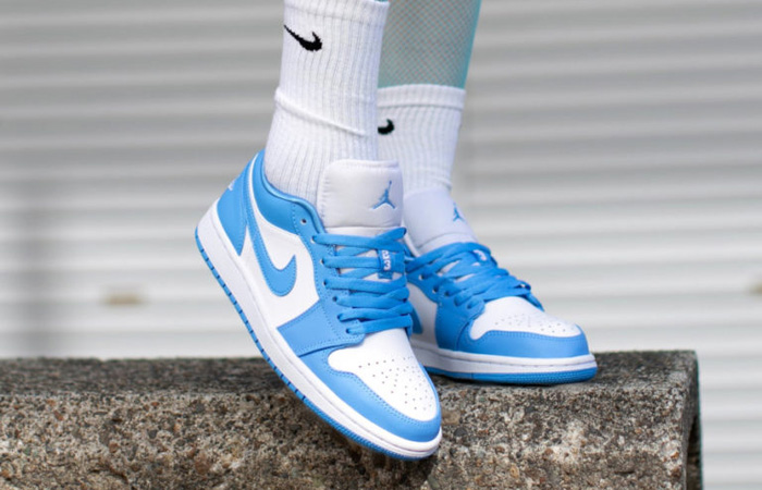 Giày Nike Air Jordan 1 Low 'UNC' AO9944-441 - Ảnh 5