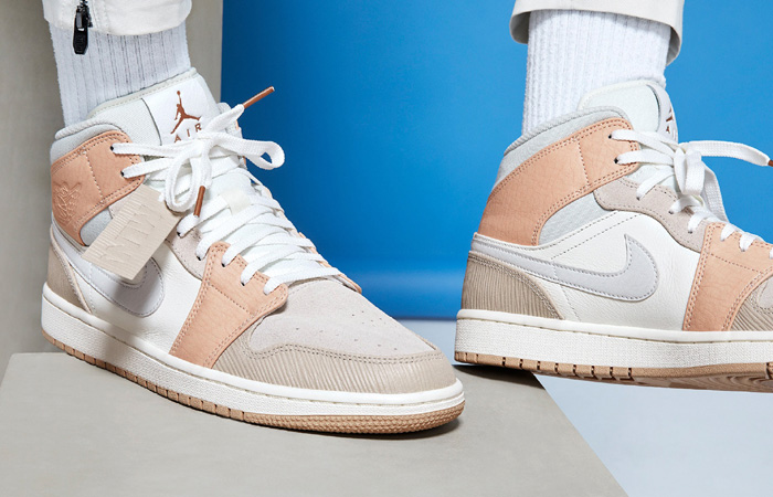 Giày Nike Air Jordan 1 Mid 'Milan' CV3044-100 - Ảnh 4