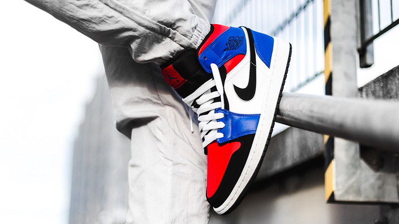 Giày Nike Air Jordan 1 Mid 'Top 3' 554724-124 - Ảnh 3