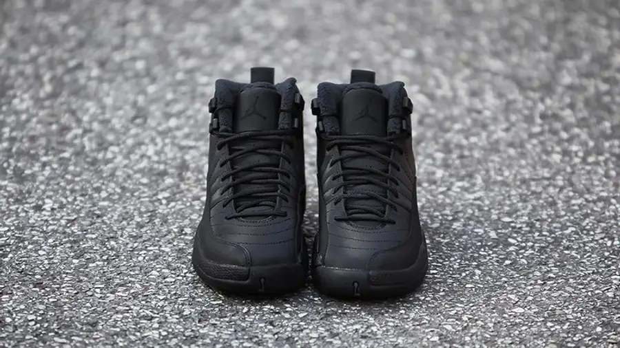 Giày Nike Air Jordan 12 Retro Winterized 'Triple Black' BQ6851-001 - Ảnh 5